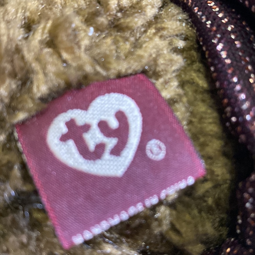 Rare Vintage TY 1993 Beenie Baby “Tyrone” Bear - Picture 6 of 7